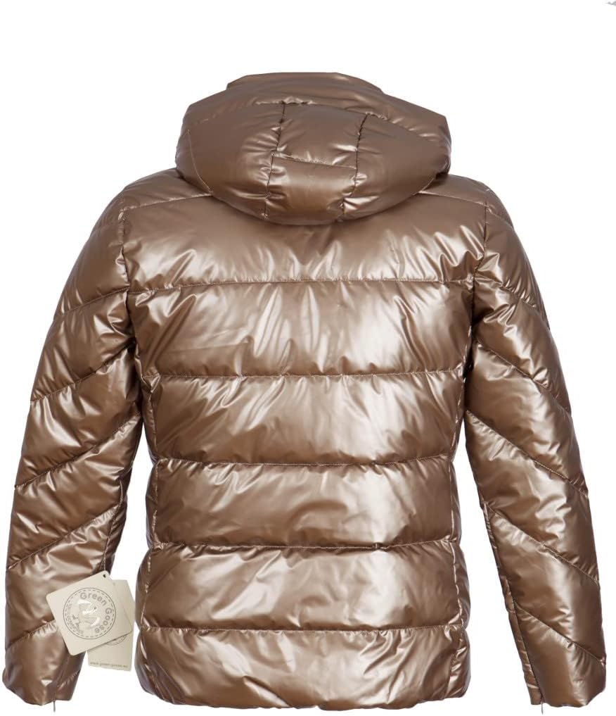 Green Goose Damen Kapuzenjacke 21447711 Diagonalstepp Whiskey Fb 225 38 Braun, 38 Braun