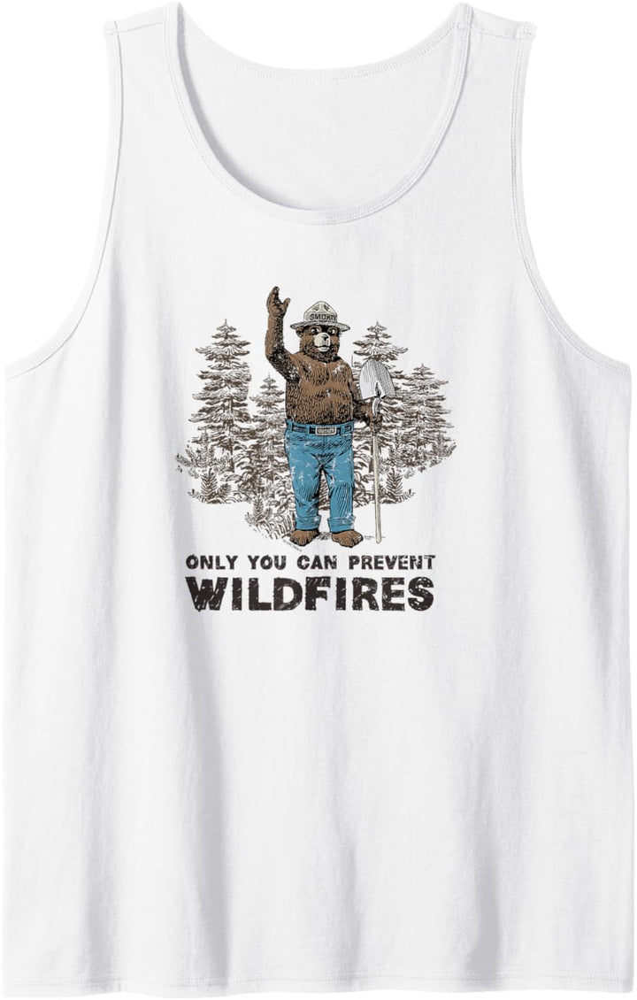 Smokey Bear Nur Sie können Waldbrände verhindern Tank Top