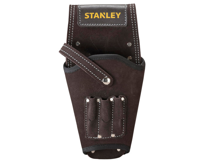 Stanley STST1-80118 Leder Akku-Schrauber-Halfter, mit Nieten verstärkt für Links- und Rechthänder ge