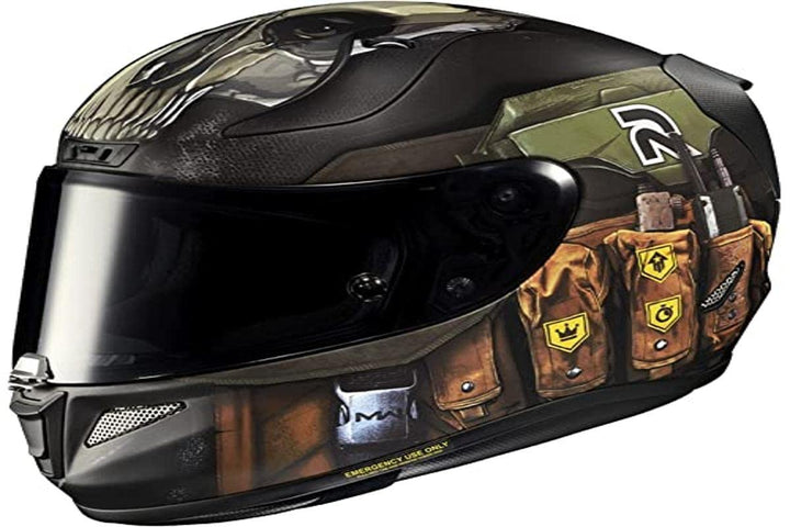 Helm HJC RPHA 11 Ghost Call Of Duty MC34SF schwarz grün matt, L