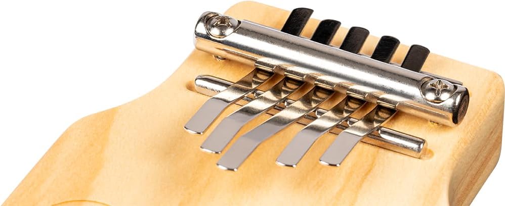 Meinl Percussion Solid Series Kalimba - Kleines Daumenklavier - Stimmung Gis, C F F C - Kiefer / Sta