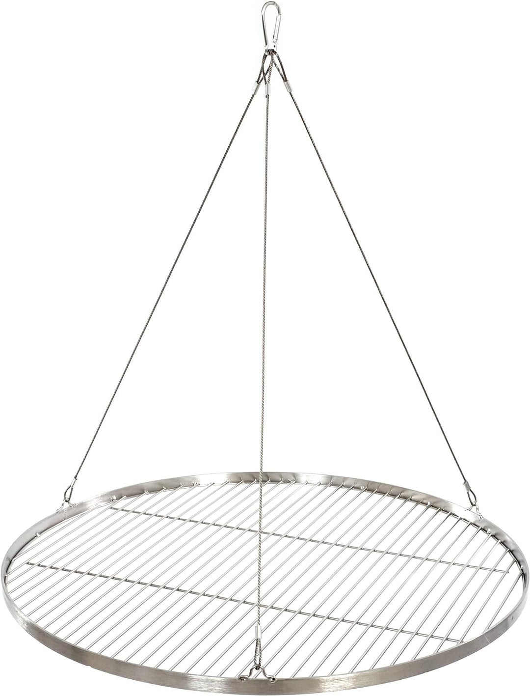 70 cm Grillrost Edelstahl für Schwenkgrill 3 Bein BBQ Grill Rost mit Seil neu