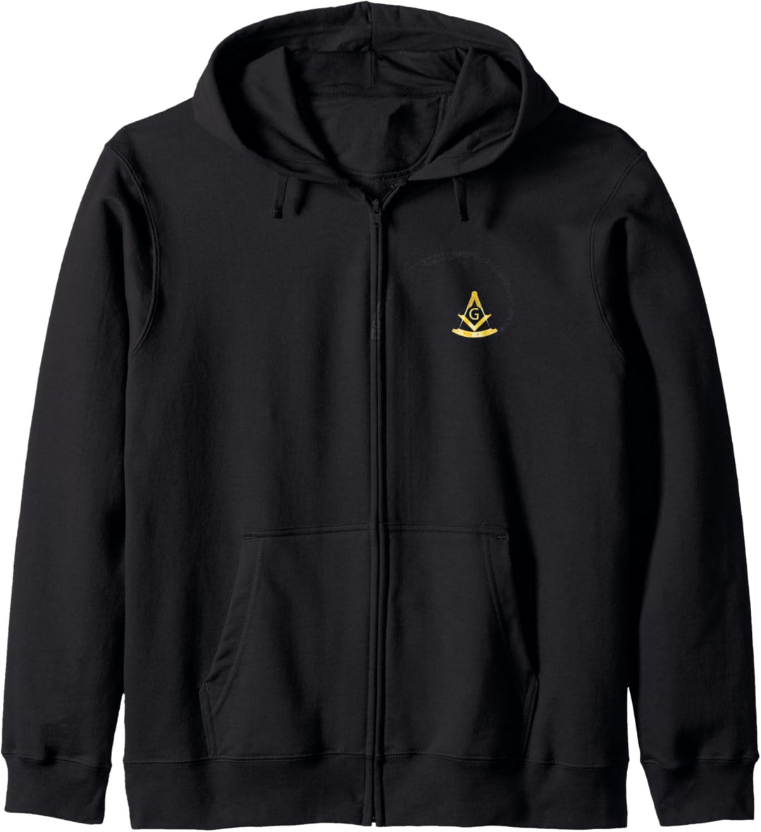 Freimaurer Geschenk Quadrat & Kompass Fibonacci Spirale Kapuzenjacke