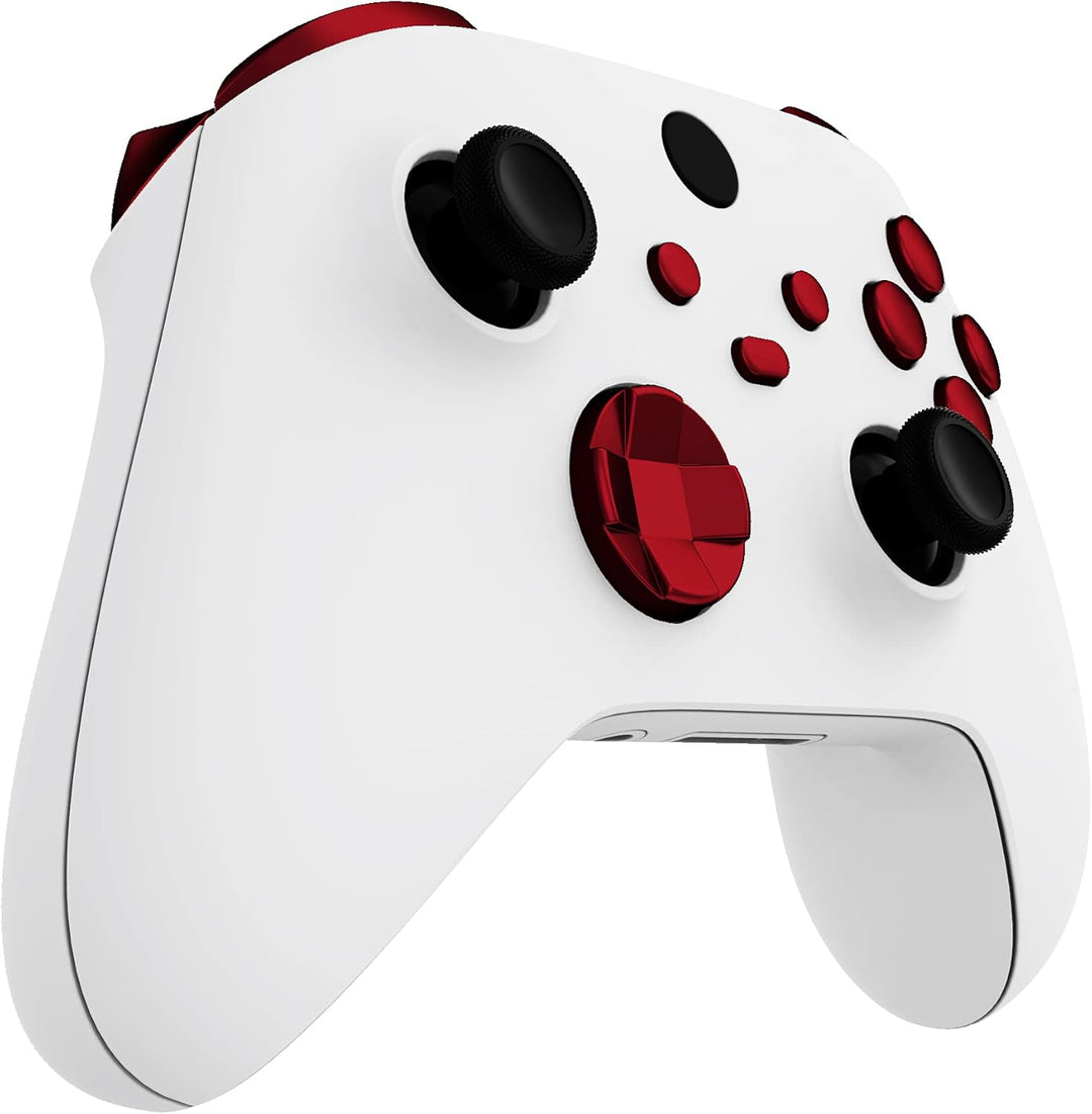eXtremeRate Tasten Set für Xbox Series X/S Controller(Keine Buchstabenmarken), Ersatzteil Trigger Bu