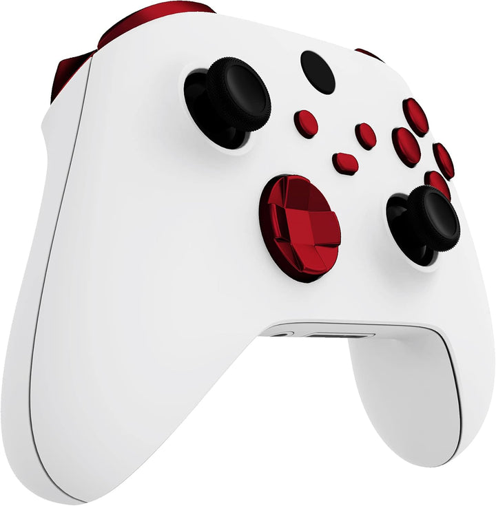 eXtremeRate Tasten Set für Xbox Series X/S Controller(Keine Buchstabenmarken), Ersatzteil Trigger Bu