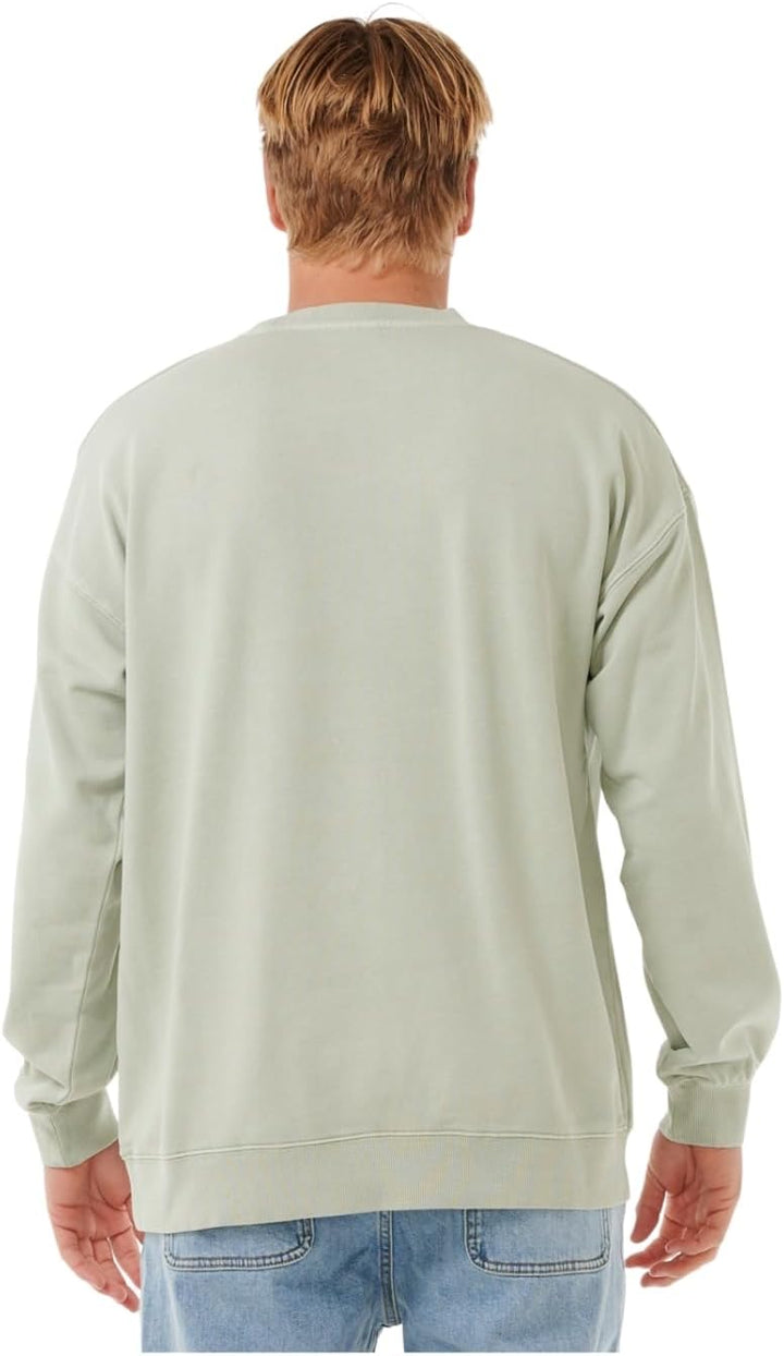 Rip Curl Mens Original Surfers Crew 049MFL - Mint Haze, M