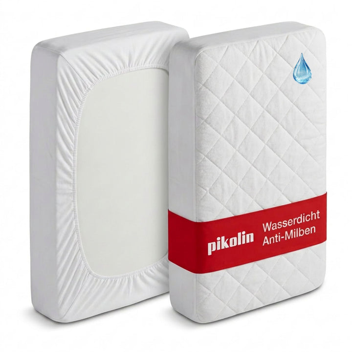 Pikolin Home - Anpassbares Betttuch aus 100 % Baumwolle, atmungsaktiv, langlebig und widerstandsfähi