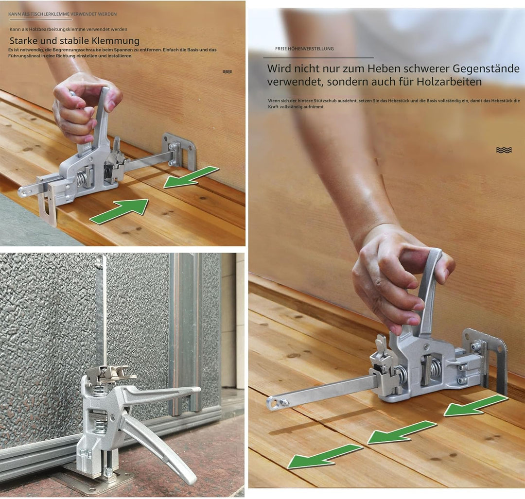 2 Stück Aktualisiert 40cm arbeitssparender Armheber | Einhandmontagewerkzeug | zum durchführen von s