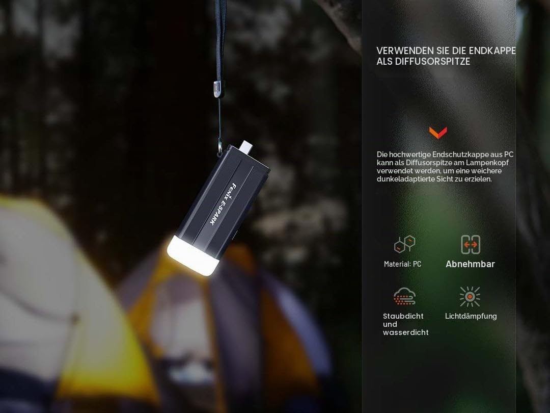fenix E-Spark Taschenlampe + Powerbank
