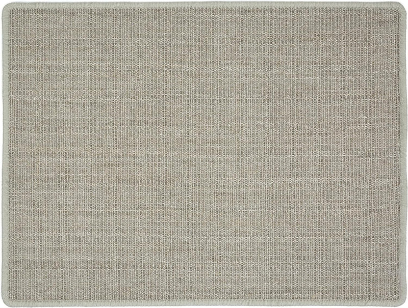 Kratzmatte für Katzen - Fussmatte Sisal Kratzteppich - natürliche Sisalmatte robust - Vorleger aus 1