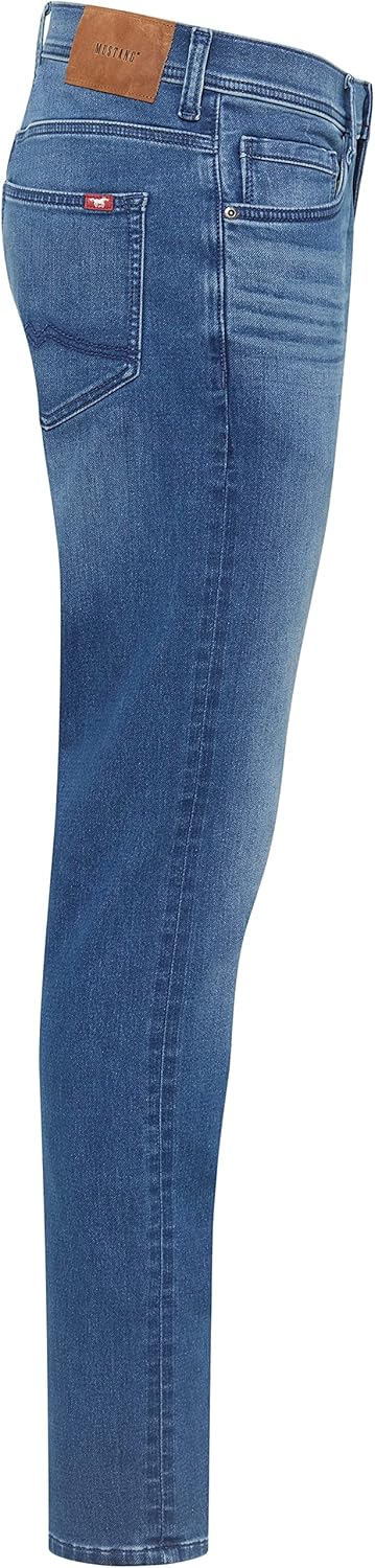 MUSTANG Herren Style Oregon Tapered K Jeans 34W / 32L Blau, 34W / 32L Blau