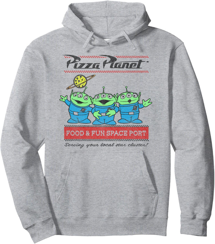 Disney Pixar Toy Story Pizza Planet Food & Fun Space Port Pullover Hoodie