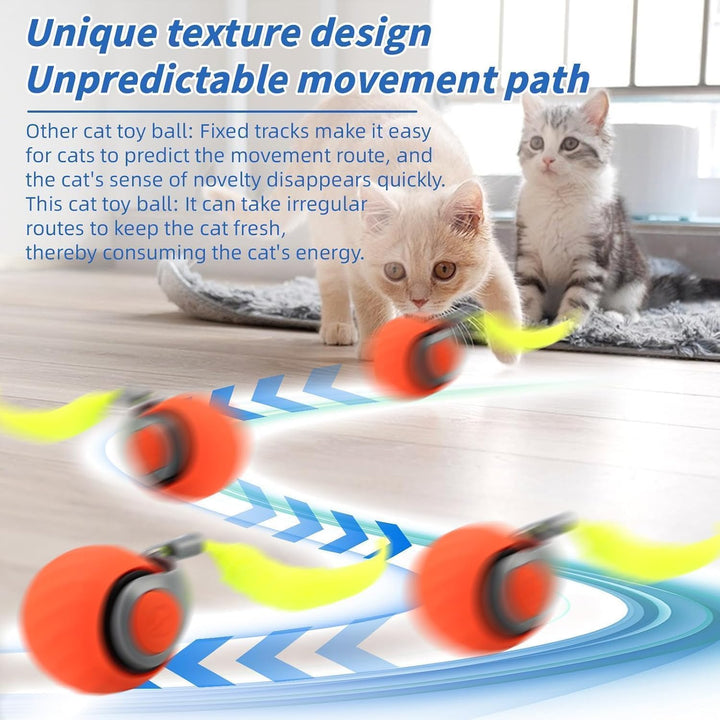 Speedy Tail 2.0, Speedy Tail Katzenspielzeug, interaktiver spielball für Katzen, Automatisches Katze