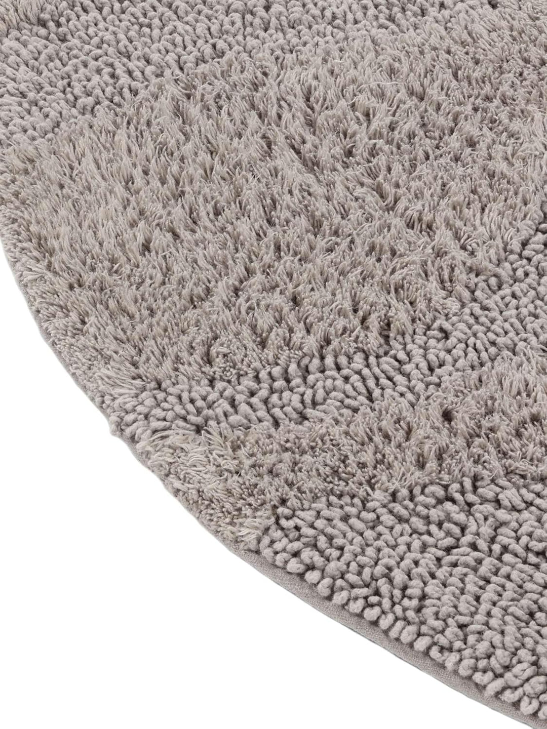 RugVista Breeze Teppich - Grau Teppich Ø 70 Moderner, Rund Teppich