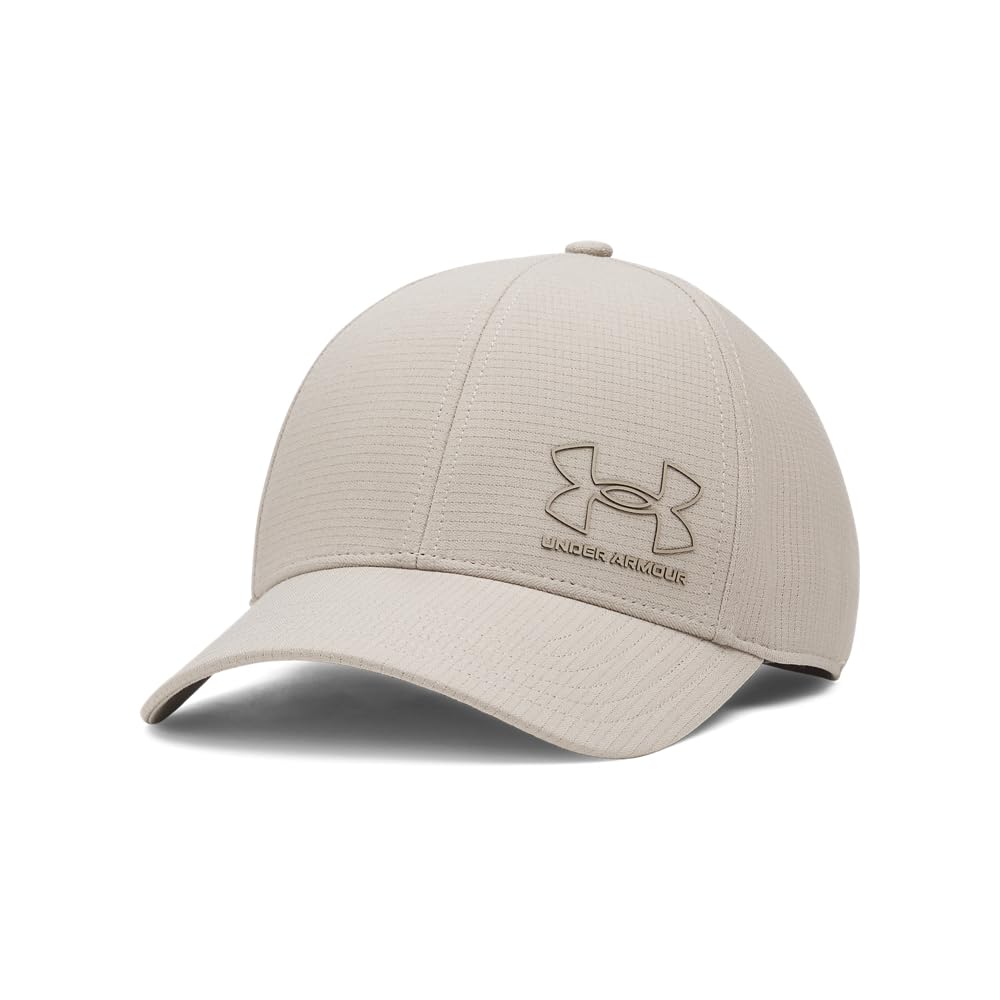Under Armour Men's Blitzing Trucker Cap M-L Timberwolf Taupe (204) / Timberwolf Taupe, M-L Timberwol