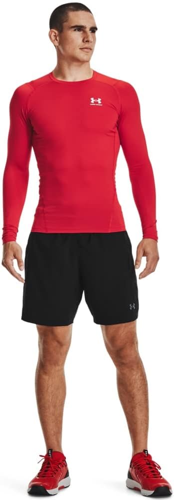 Under Armour Men's Ua Hg Armour Comp Ls Long-Sleeve Sports Top, Breathable Long-Sleeved Top for Men