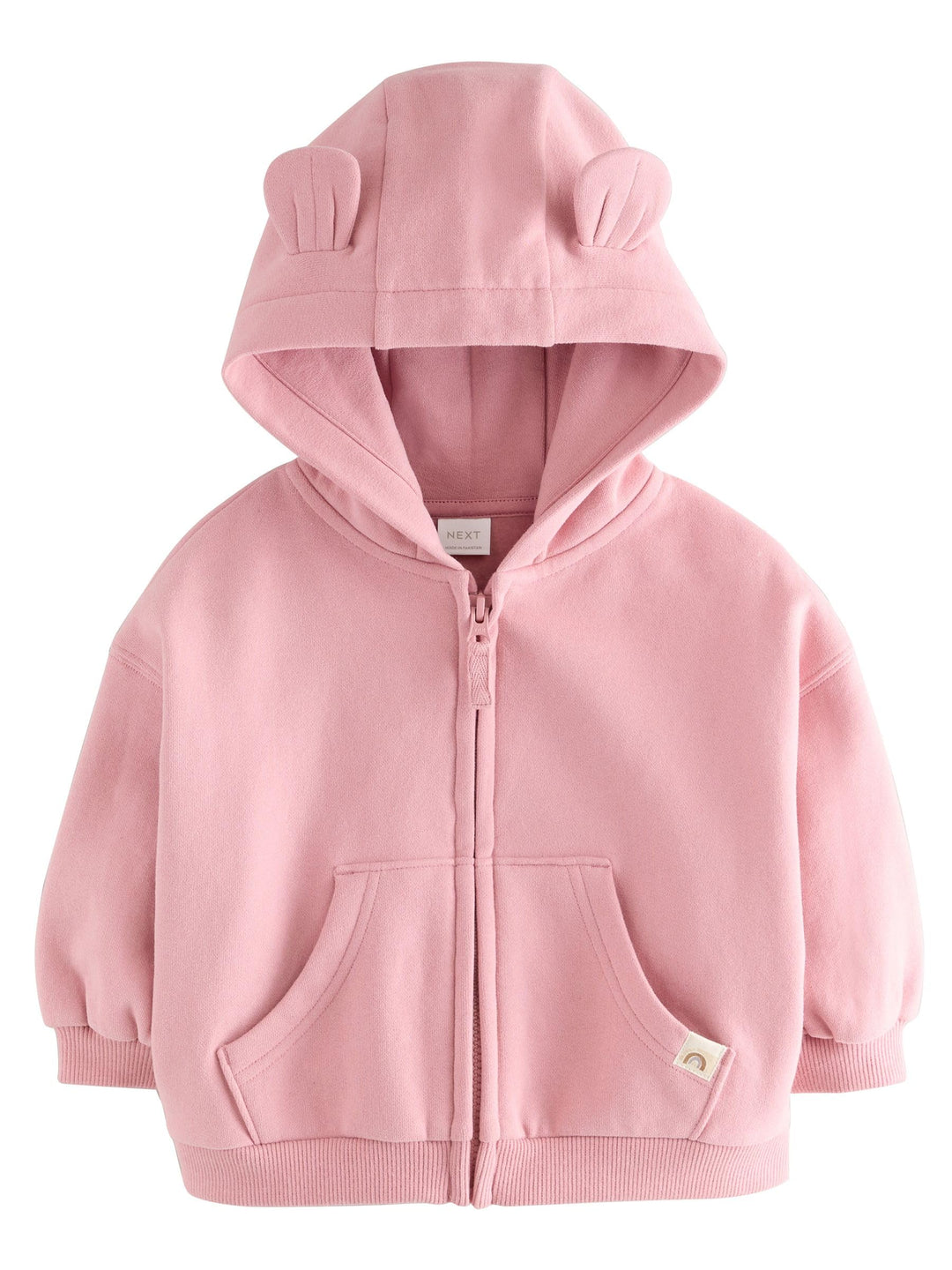 NEXT Mädchen Standard Kapuzenjacke 68-74 Rose Pink, 68-74 Rose Pink