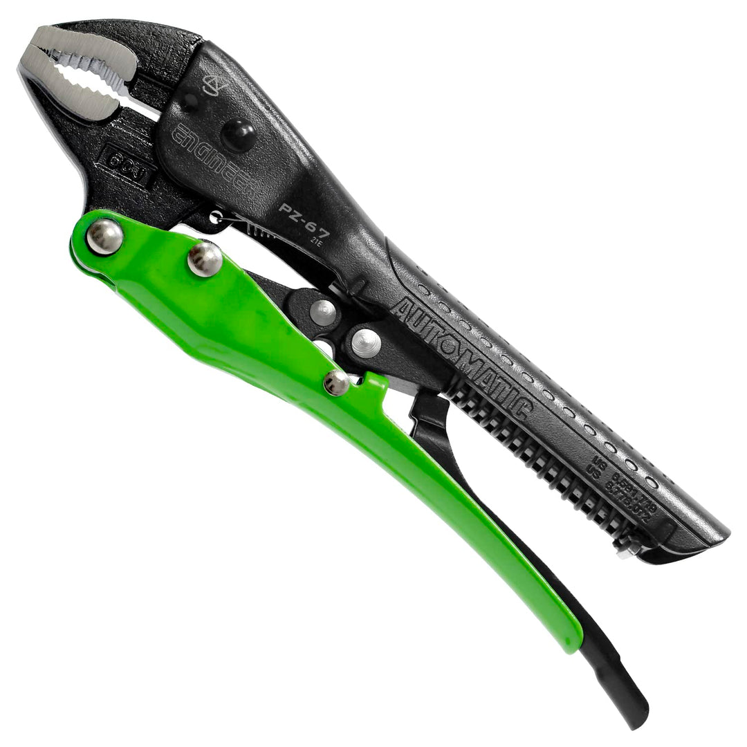 Automatik Gripzange (175mm) mit vertikalen Rillen für Gewinnung/Entfernen beschädigter Schrauben. Au