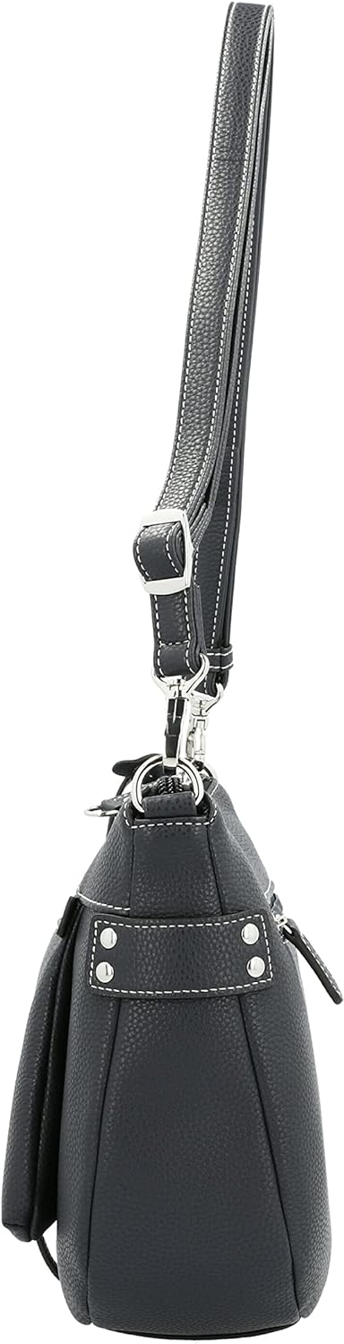 Picard Damen Schultertasche LOIRE aus Synthetik OneSize, Mittel | mit Reissverschluss | Schultertasc