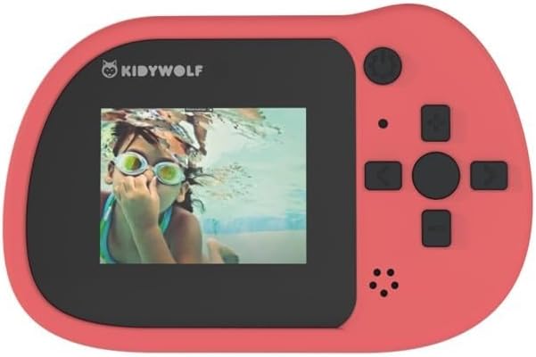 KIDYWOLF Foto- und Videokamera rosa
