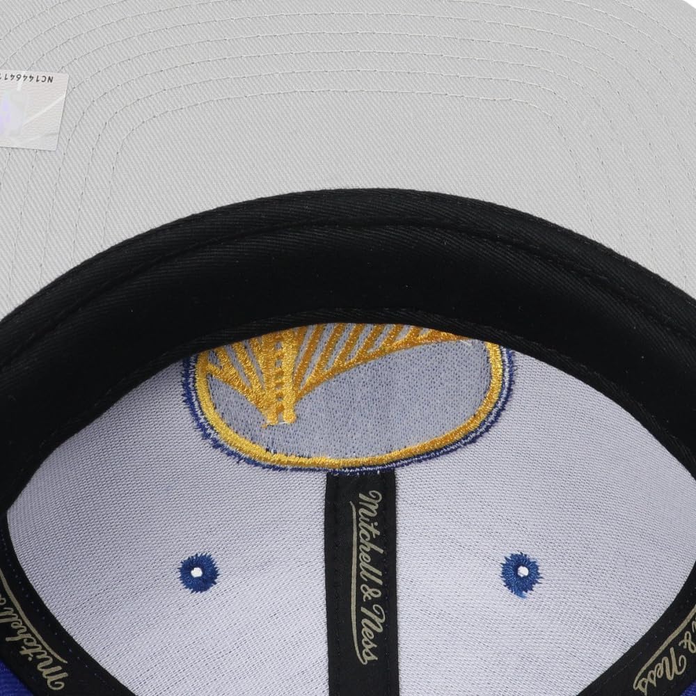 Mitchell & Ness Team 2 Tone 2.0 Snapback Cap Golden State Warriors royal/Yellow