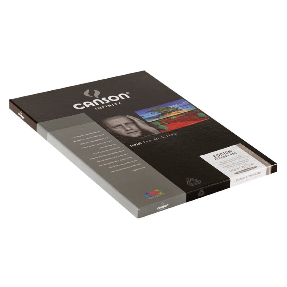 Canson 206211008 Edition Etching Rag Box, Photopapier, A3+, A3+