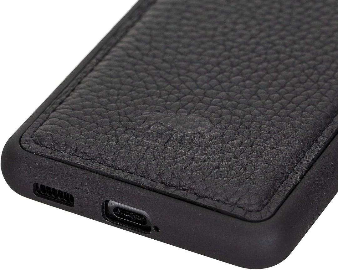 Solo Pelle Lederhülle für das Samsung Galaxy S21 5G in 6.2 Zoll Hülle aus echtem Leder, Model: Stanf