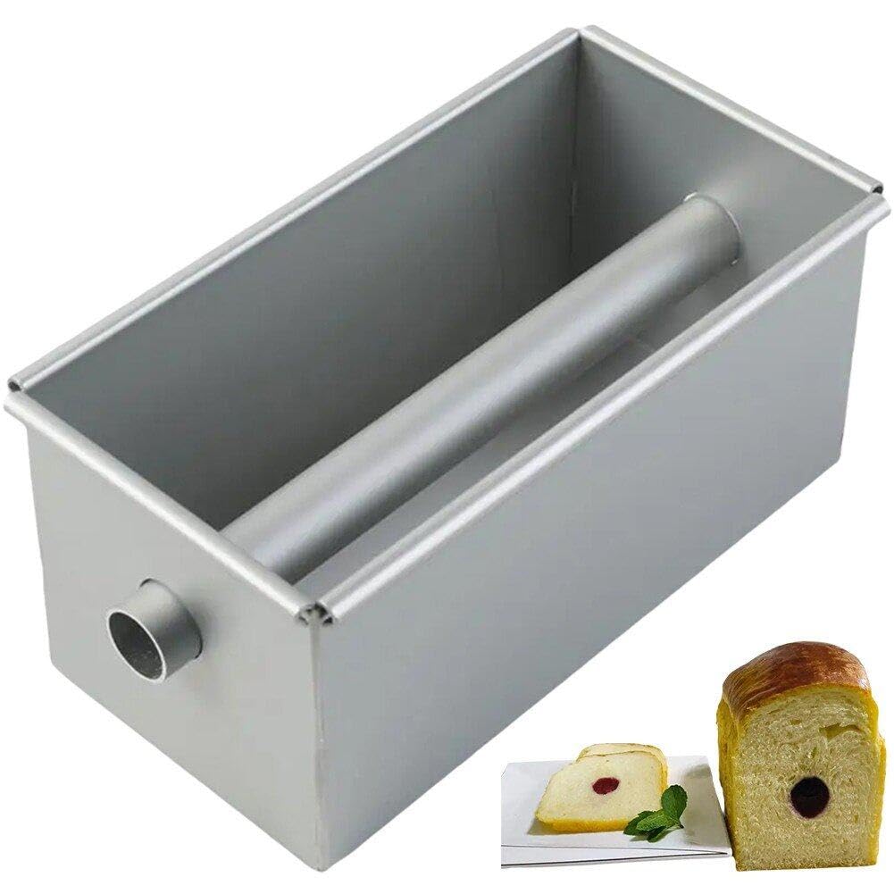 Generic Mittelrohr Brotkastenform, Brotteig, Quadratische Toastbrotform, Kuchen, Sandwichteig, Brotf
