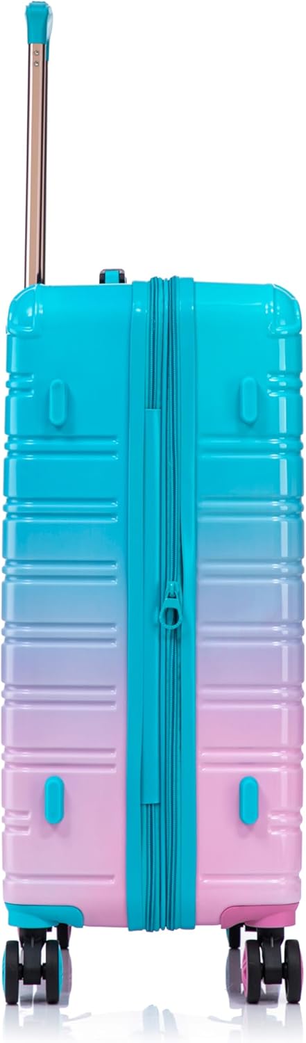 CELIMS - Koffer aus Polycarbonat, Blau und Rosa, Cabine, ▪ Material: hartes Polycarbonat, robust. Ca