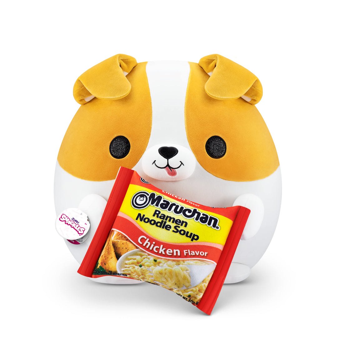 Snackles gross Benji, Corgi (Maruchan) ZURU, 35 cm grossen Plüschtier (Corgi), Corgi