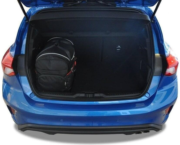 KJUST Dedizierte Reisetaschen 4 stk kompatibel mit FORD FOCUS HATCHBACK IV 2018+