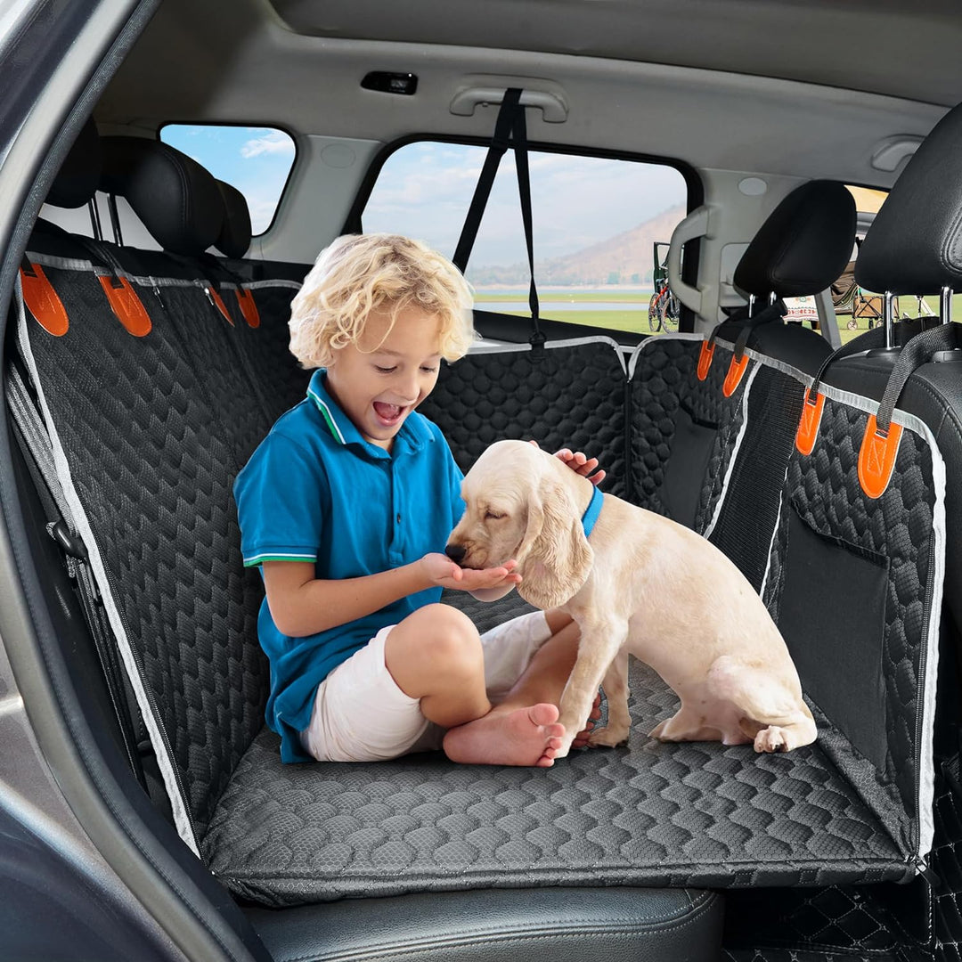 ANOSOSPECIAL Rücksitzverlängerung, Hunde-Autositzbezug, wasserdichte Haustier-Hängematte, Reisebett,
