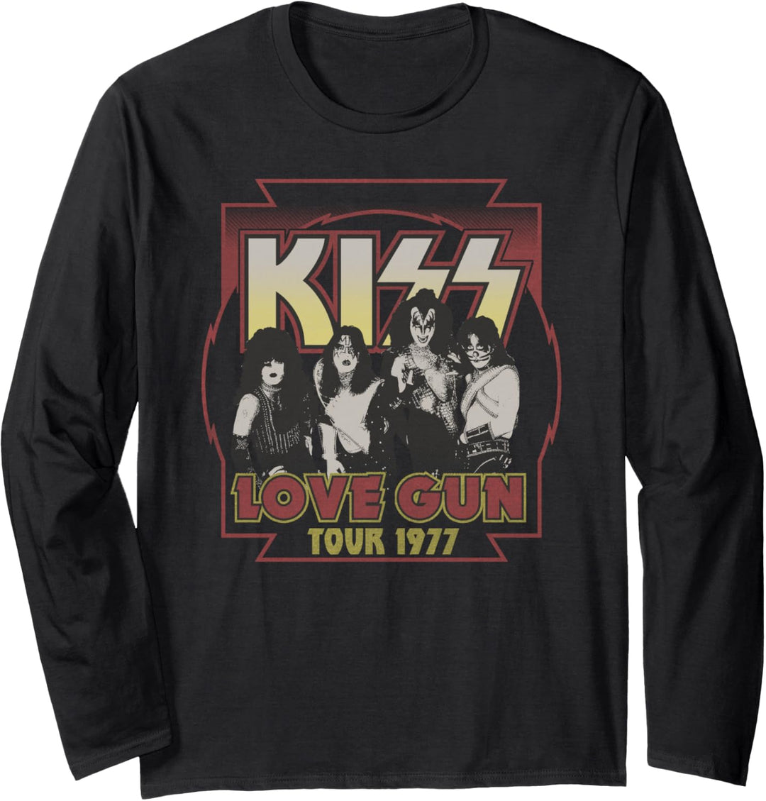 KISS - Love Gun Tournee 1977 Langarmshirt