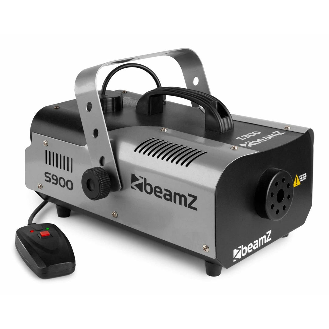 BeamZ S900 Nebelmaschine 900 Watt, Fogger, Party Rauchmaschine, Fog Machine, Kabelfernbedienung, 2,5