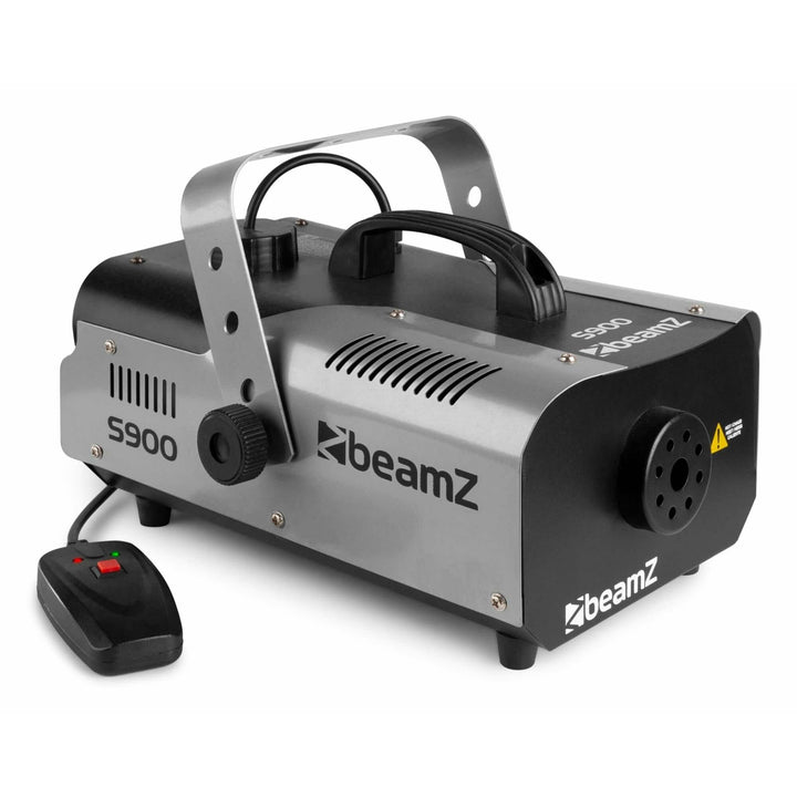 BeamZ S900 Nebelmaschine 900 Watt, Fogger, Party Rauchmaschine, Fog Machine, Kabelfernbedienung, 2,5