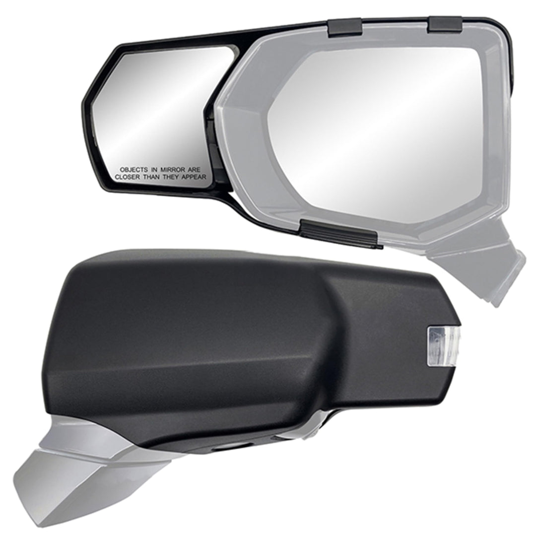Snap & Zap Custom Abschleppspiegel für Cadillac Escalade, Chevrolet Suburban/Tahoe, GMC Yukon