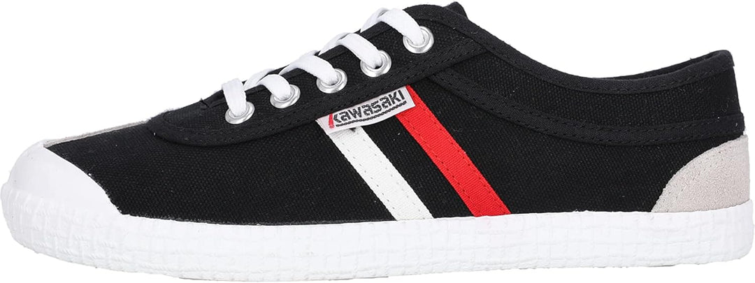 Kawasaki Unisex Retro Canvas Shoe Low-top 36 EU 1001 Black, 36 EU 1001 Black