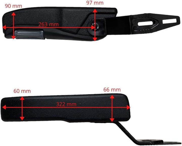 Profistop Primo Armlehne rechts Neigungsverstellbar