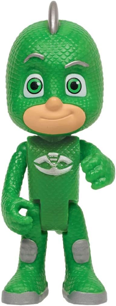 Simba 109402464 PJ Masks Turbo Roboter Gecko, mit Licht, mit Kanone, 23cm, PJ Masks Turbo Roboter Ge