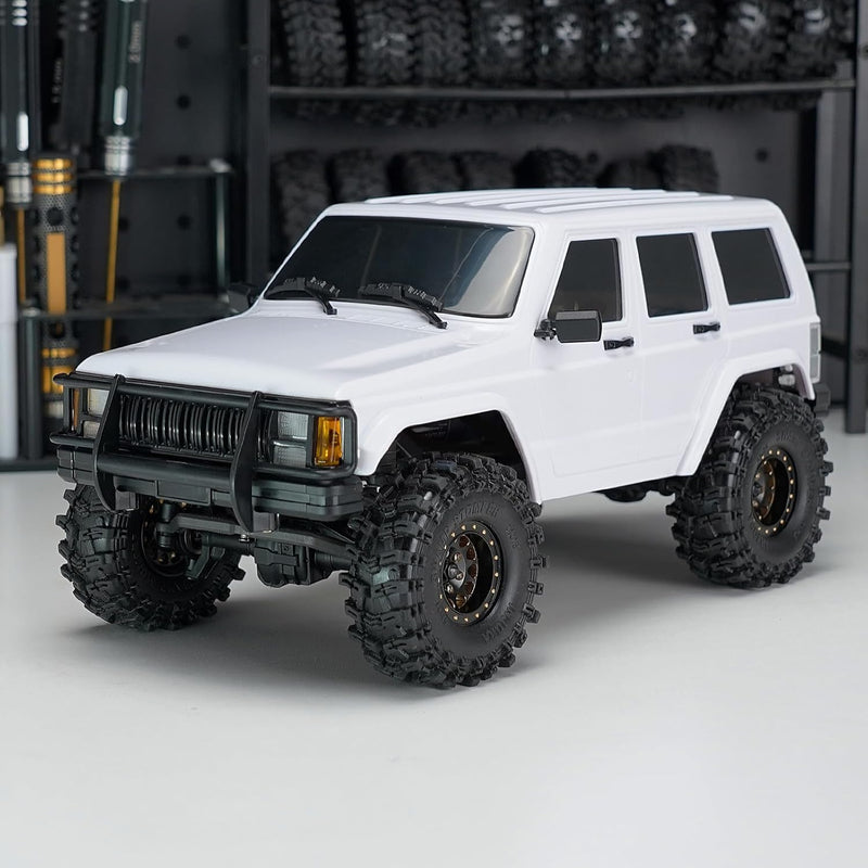 INJORA 6,10 Zoll Radstand ABS Hardtop Cherokee Karosserie für 1/18 RC Crawler TRX4M Bronco Defender