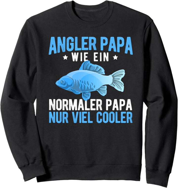 Angler Papa Fischer Angeln Sweatshirt