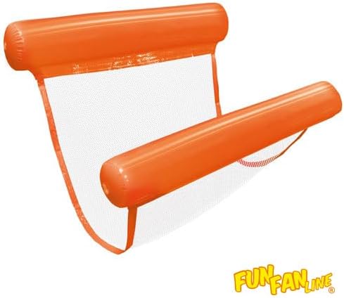 Packung 2 x aufblasbare Wasserhängematte Liegestuhl Entspannen Pool, aufblasbare Matratze, faltbar,