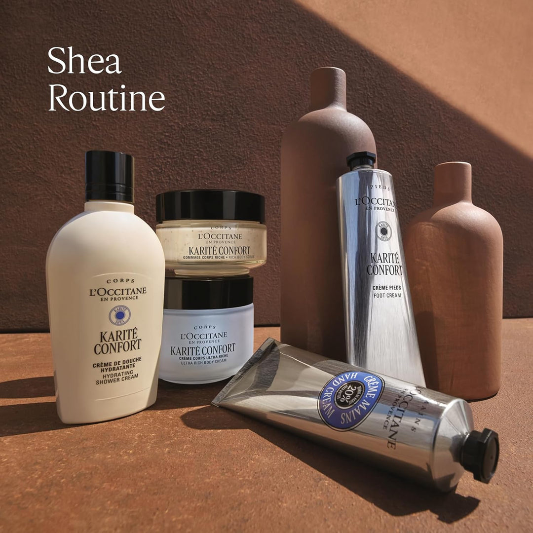 L'OCCITANE - Reichhaltiges Körperpeeling Karité Confort (Shea) - 200 ml