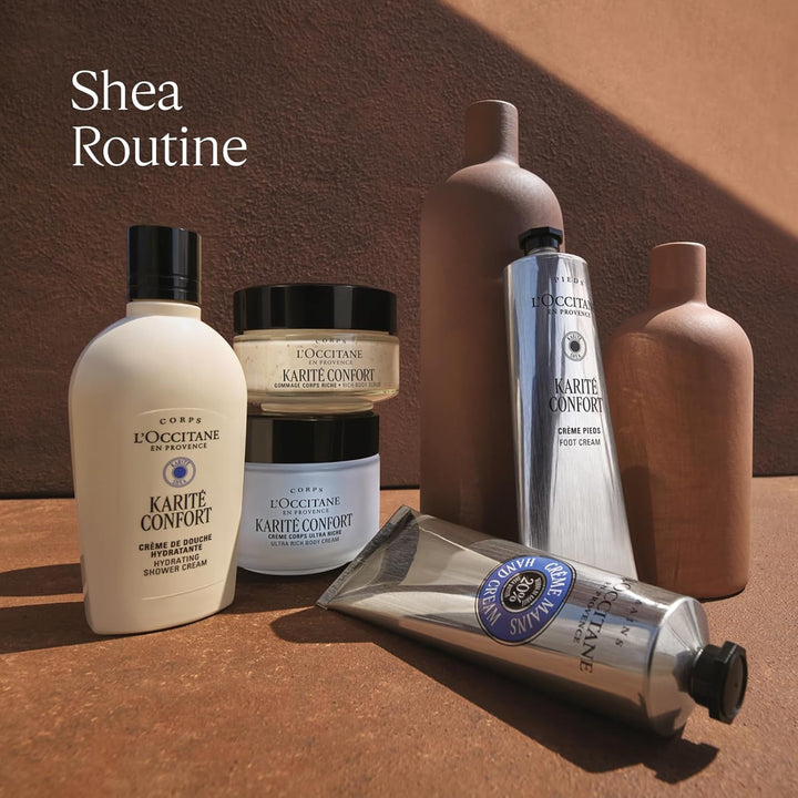 L'OCCITANE - Reichhaltiges Körperpeeling Karité Confort (Shea) - 200 ml