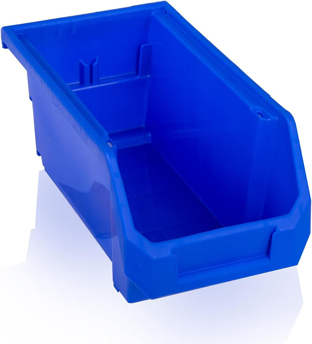36er Set Sichtlagerkästen PK281413 Kunststoffkästen aufhäng- u. stapelbar | Sichtkästen Lagerboxen L