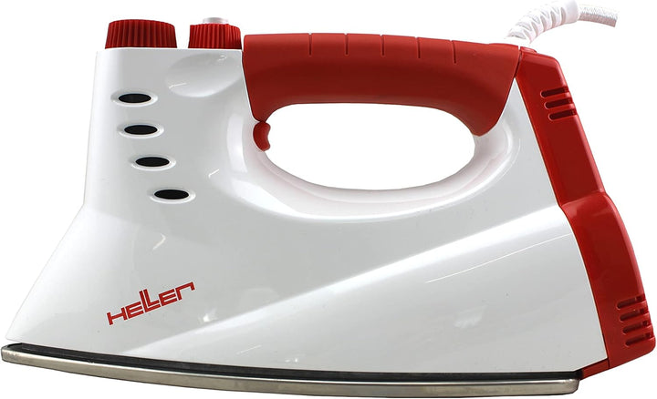 Heller Euro Professional EP 101 Dampfbügeleisen 800 Watt/max 5,5 bar/210ml rot