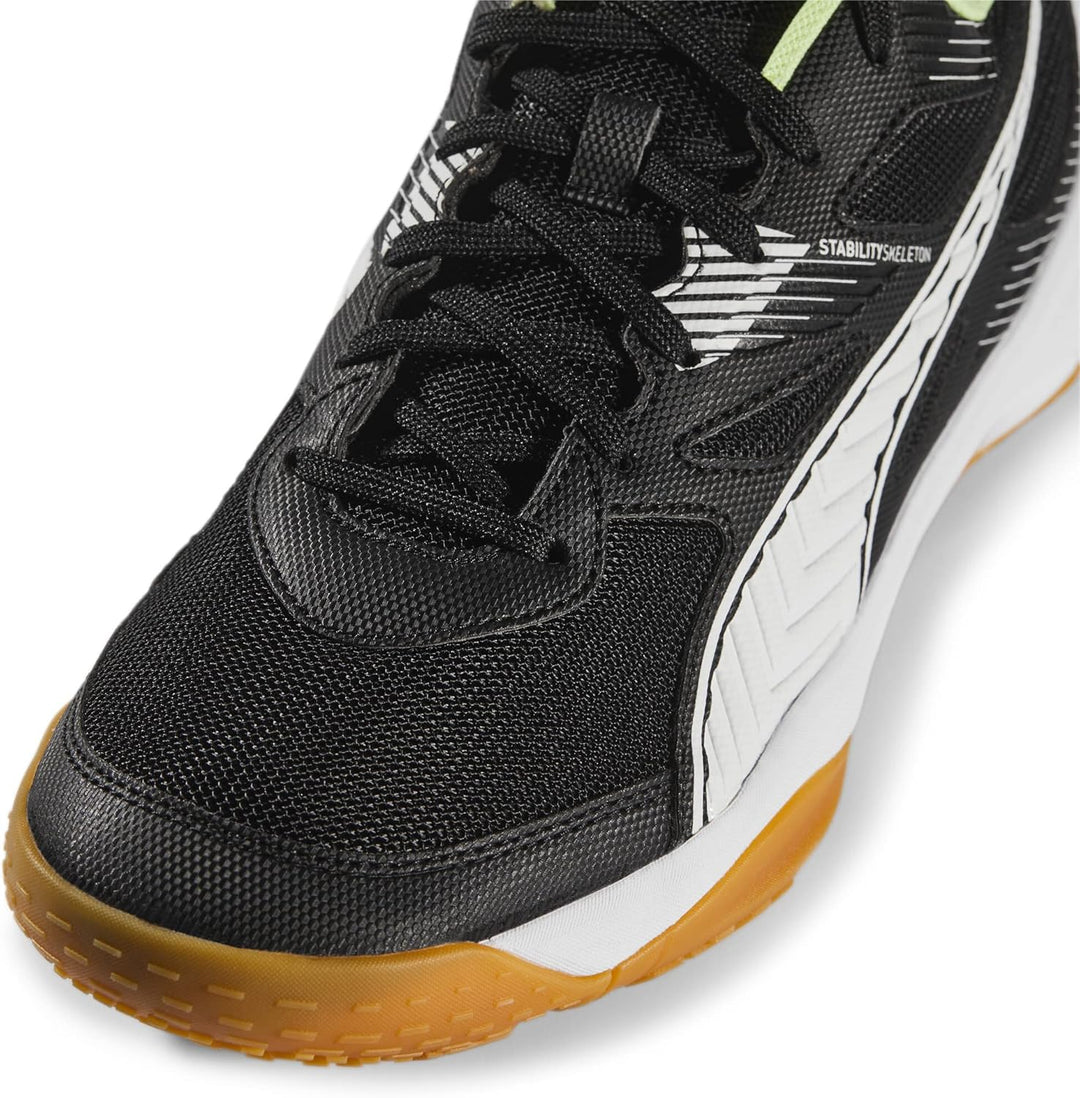 PUMA Herren Solarflash Ii Indoor Court Shoe 37 EU Puma Black Puma White Fizzy Light Gum, 37 EU Puma