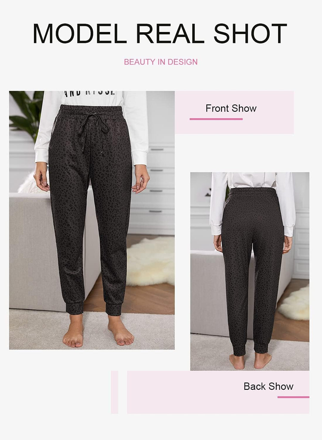 Dokotoo Damen Jogginghose Lang Freizeithose Sporthose Elastisch Pumphose Haremshose Lässige Lose Sto