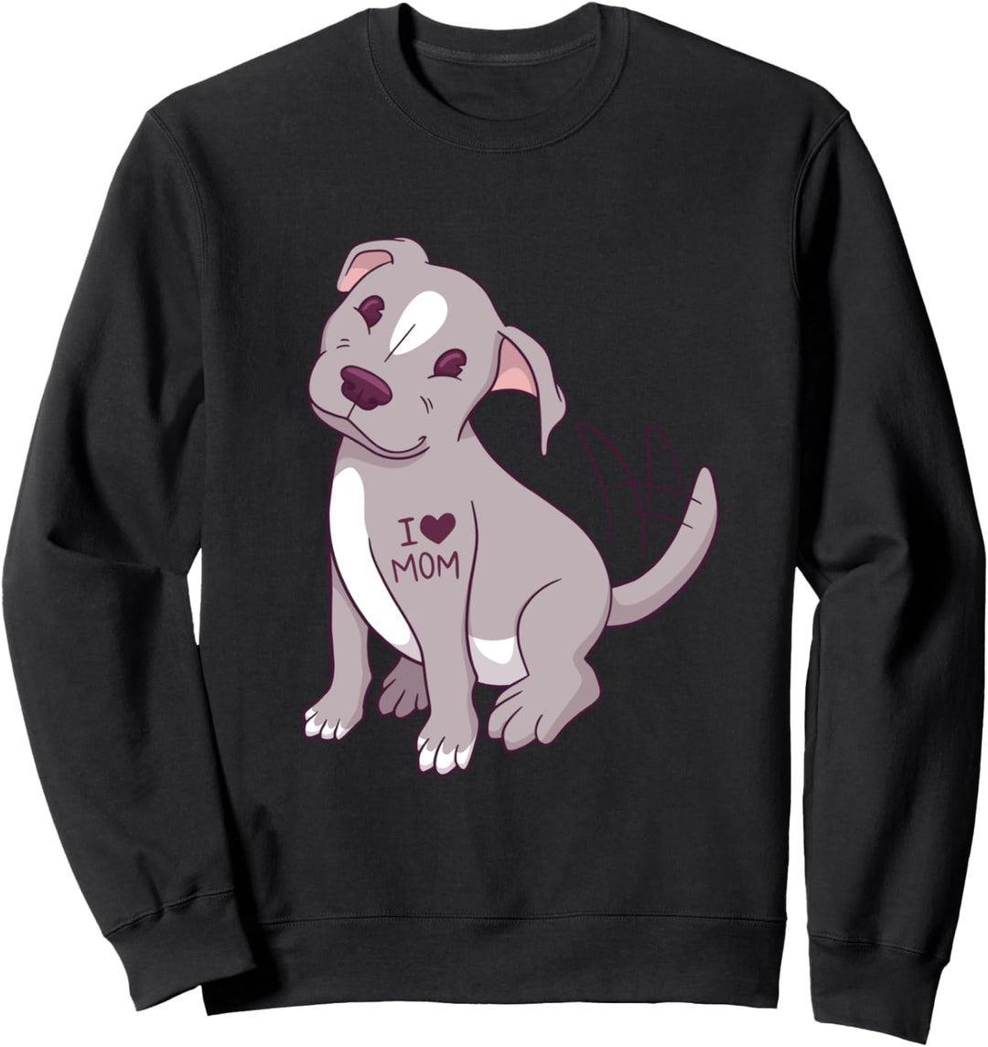 Süsser Pitbull Sweatshirt