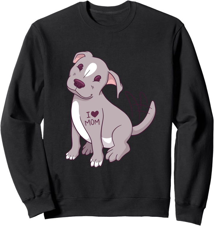 Süsser Pitbull Sweatshirt